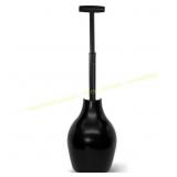 Beeline Beehive Max Hideaway Plunger, Black