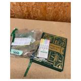 Markers, Book, Sack, and Zipper