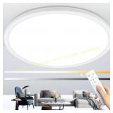 LED Dimmable Ceiling Light with Remote, 36W