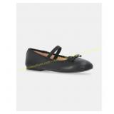 Wonder Nation Girls Bow Ballet Dress Shoes
