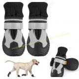 Lukovee Dog Shoes: Waterproof Boots size unknown.