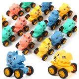 Dinosaur Pull Back Cars Set for Kids Toys