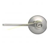 Hyper Tough Entry Door Lever Satin Nickel