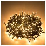 AWQ 500 LED 49ft Christmas Lights Warm White