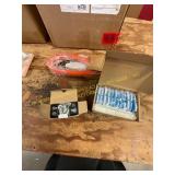 Filters and screws etc