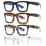 Oprah Reading Glasses Blue Light Blocking 4pk