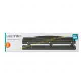 Pen+Gear 3-Hole Punch, 12 Sheet Capacity, Black