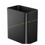 Small Bathroom Trash Can 2.4 Gal, Matte Black