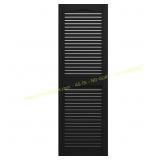 Ekena Millwork 14.5W x 36H Black Shutters (2)