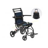 VEVOR Aluminum Wheelchair Transport Chair