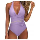 SUUKSESS Women Tummy Control Swimsuit (M)