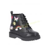 Size 1 Wonder Nation Toddler Boots with Patches