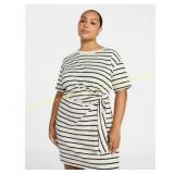 Terra & Sky Women s Plus Twist Dress size 1X