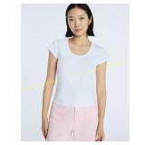 Free Assembly Women s Scoop Neck Tee size L