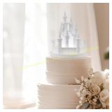 Baquler Castle Cake Topper Night Light (White)