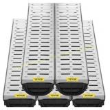 VEVOR Trench Drain System Metal Grate 5.7 x 3.1