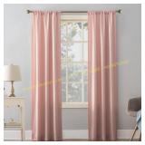 Mainstays Lauren Curtain Panel, Blush 38x84
