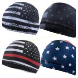 Geyoga 4-Piece Cooling Skull Cap Beanie Liner