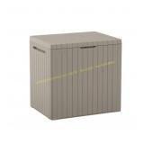 Keter City 30-Gallon Resin Storage Box Beige