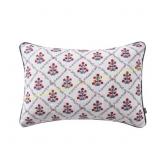 Poppy Trellis Pillow, Red/White/Blue, 19x13