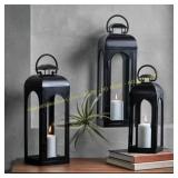 Better Homes & Gardens 18" Black Lantern