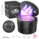 ultrasonic retainer cleaner machine black