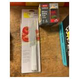 OXO silicone baking cups 12pk & kitchen aid knife
