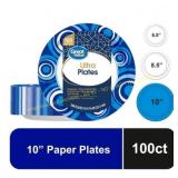 Great Value Ultra Disposable Paper Plates, 10"