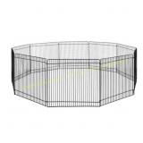 Vibrant Life Small Animal Playpen, 9 in, Black