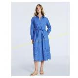 Free Assembly Cotton Eyelet Maxi size L