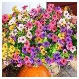 Trytuny UV-Resistant Artificial Flowers, 14"