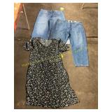 Sz 20 & Sz 22 jeans & Sz XXL Dress