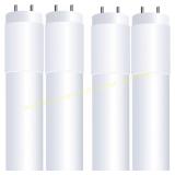 Feit T8 LED Bulbs 4ft 32W Eq Frosted 4-Pack