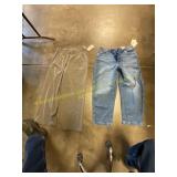 Stretchy pants size L jeans size 10