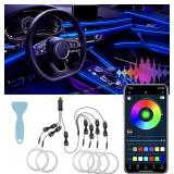 LivTee USB Car Interior LED Lights