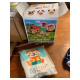 Alva Baby swim diapers and barn plush