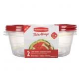 Rubbermaid TakeAlongs 11.7 Cup, Red (2)