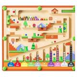 Zhiwuzhu Magnetic Color & Number Maze Toy