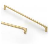 Asidrama 6 Pack 10" Brushed Gold Cabinet Pulls