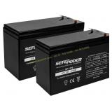 SEFEPODER 12V 7Ah SLA Battery 2 Pack (F1)