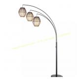 Maui 82 in. Antique Bronze Arc Floor Lamp