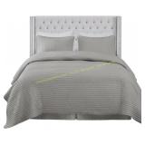 Madison Park Amelia Headboard - King, Grey