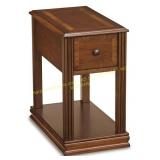Breegin Chair Side End Table, Wood, Brown