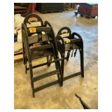 3 ct. high chairs