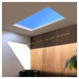 Blue Sky Light Ceiling Lamp, Zigbee (1x2FT)