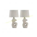 Chadrich Lamp, 2-pack, Antique Beige