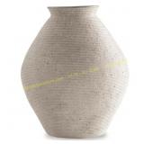 Ashley Hannela 12 in Ivory Resin Urn Vase