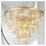 CATINER 30  Gold Chandelier, 16 Lights