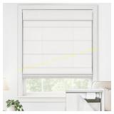 LazBlinds No Drill Roman Shades, Off White