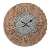 Payson Natural Wood Wall Clock